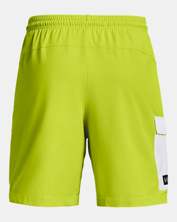 Men's UA RUSH™ Woven Cargo Shorts, Green, pdpMainDesktop image number 10
